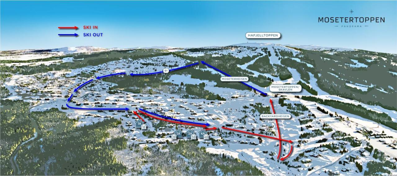 Hafjell Tommerhytte 4B Bagian luar foto